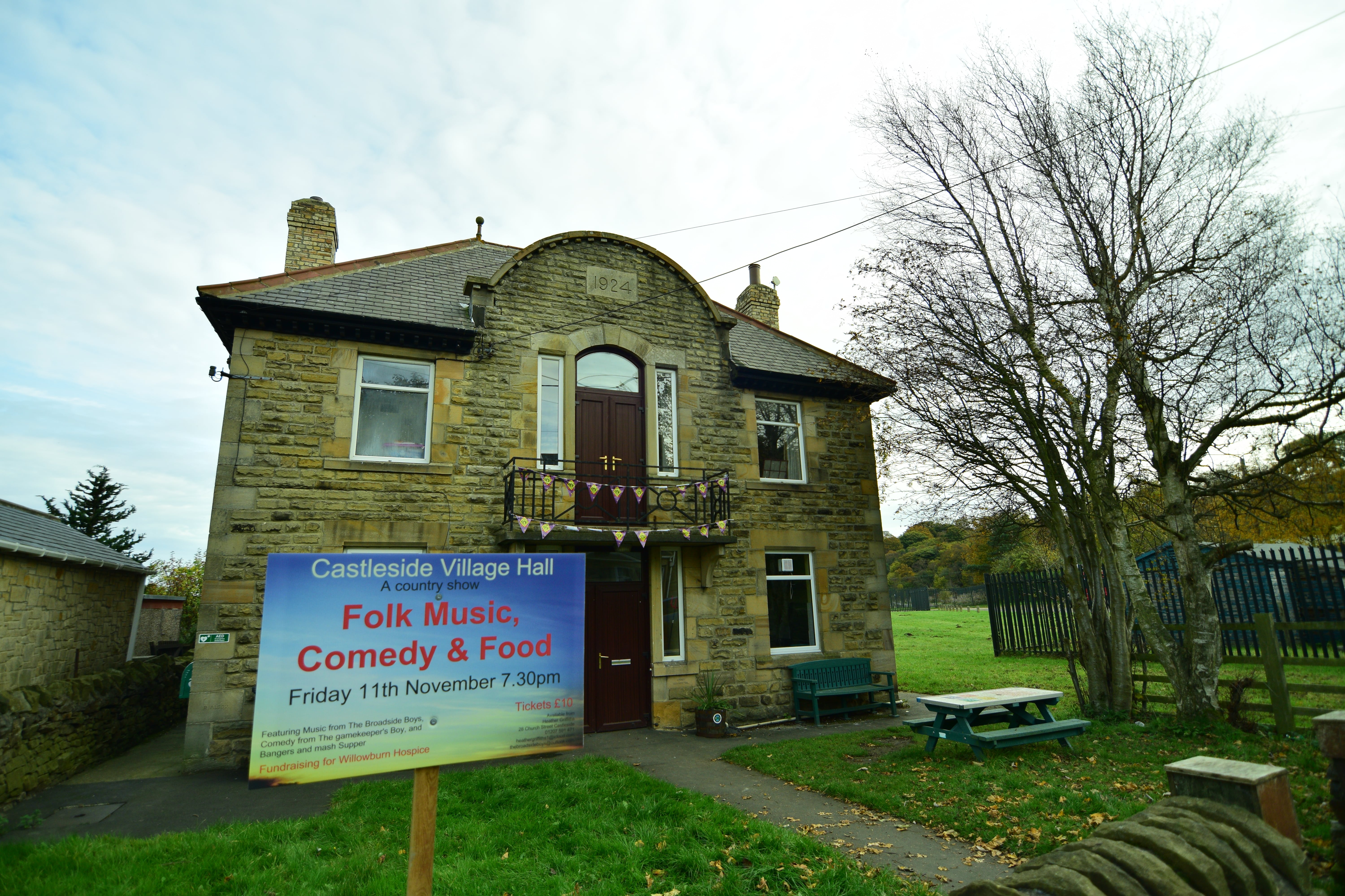 Photo by Mark Tennant, Picture of Village Hall